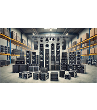 5設施 演出租賃中的揚聲器設備家族圖 193x219